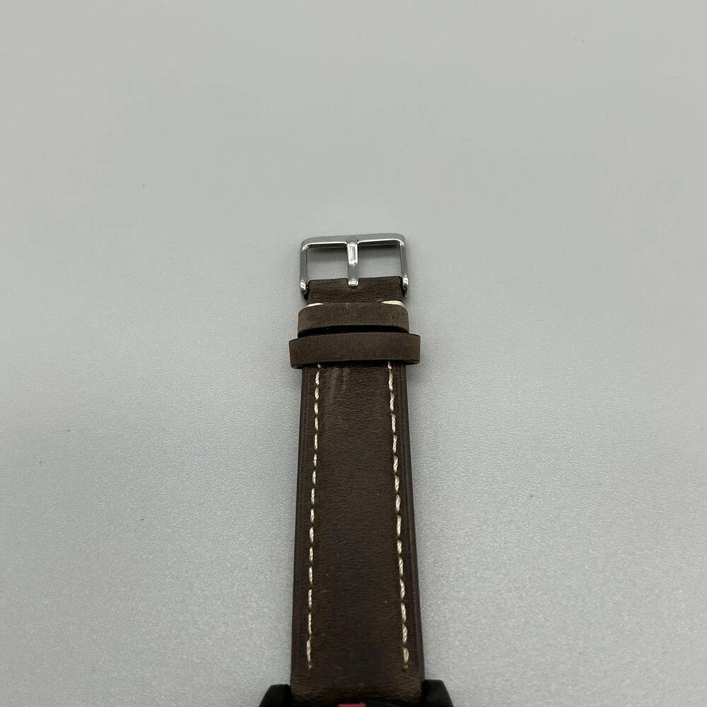Timex Fairlawn Avenue Indiglo Mens Watch 42mm Black Dial Date New Battery